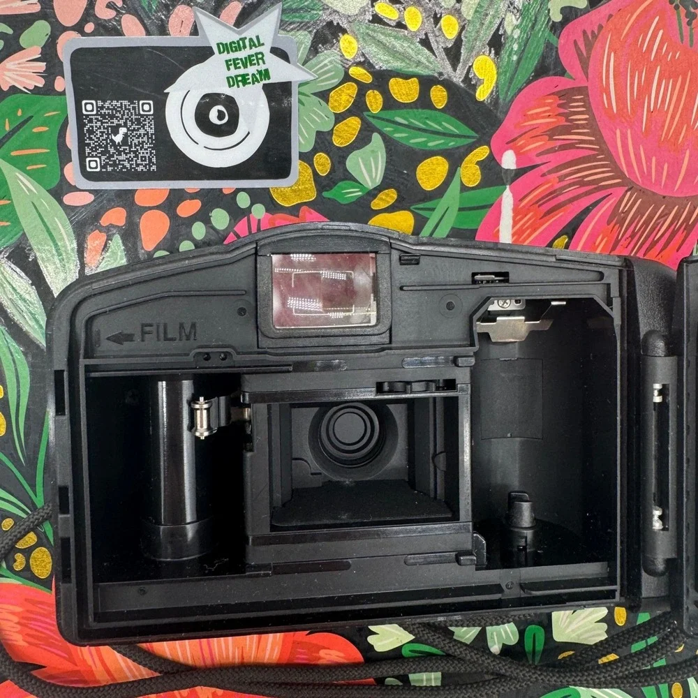 Canon Sure Shot Owl 35mm Film Camera Marlboro Edition AF 35mm 1:4.5 Case Strap